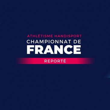 Championnats de France Indoor reportés au 3 avril 2021