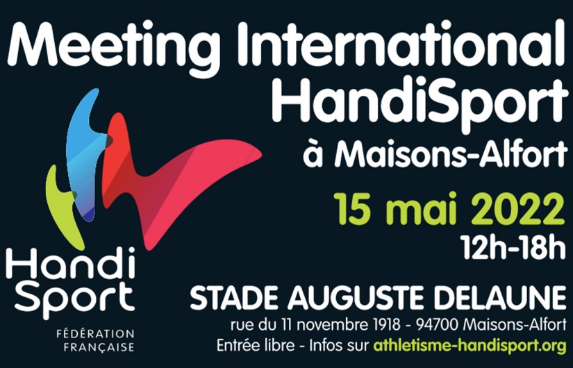 Inscriptions pour le Meeting International Handisport de Maisons-Alfort