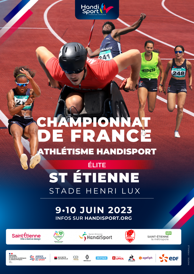 Championnats de France Elite, 9 et 10 juin 2023 à Saint-Etienne