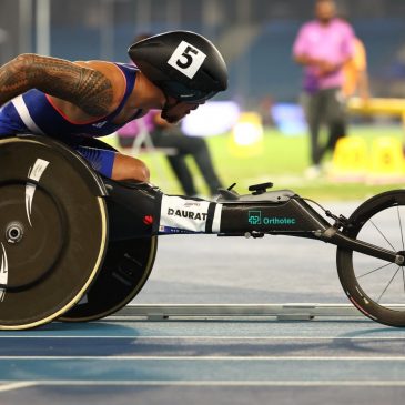 Thibault Daurat débloque le compteur français avec l’argent sur le 5000m T54